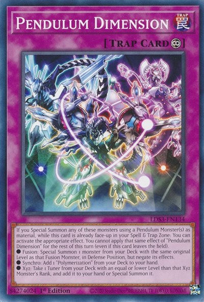 Pendulum Dimension (LDS3-EN134) [Legendary Duelists: Season 3]