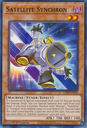 Satellite Synchron (LDS3-EN119) - Legendary Duelists: Season 3 1st Edition
