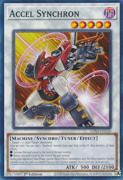 Accel Synchron (LDS3-EN120) [Legendary Duelists: Season 3]