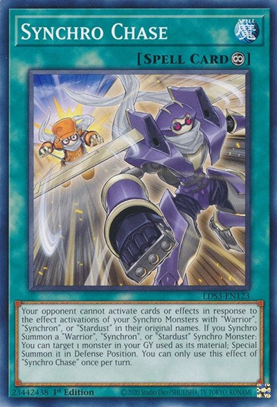 Synchro Chase (LDS3-EN123) [Legendary Duelists: Season 3]