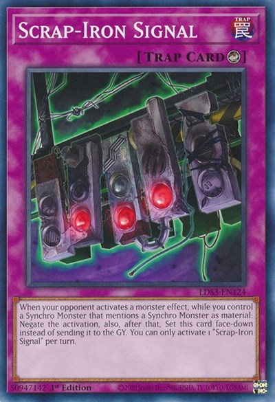Scrap-Iron Signal (LDS3-EN124) [Legendary Duelists: Season 3]