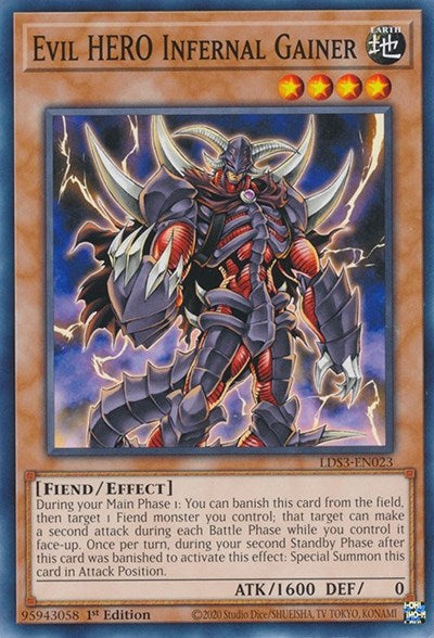 Evil HERO Infernal Gainer (LDS3-EN023) [Legendary Duelists: Season 3]