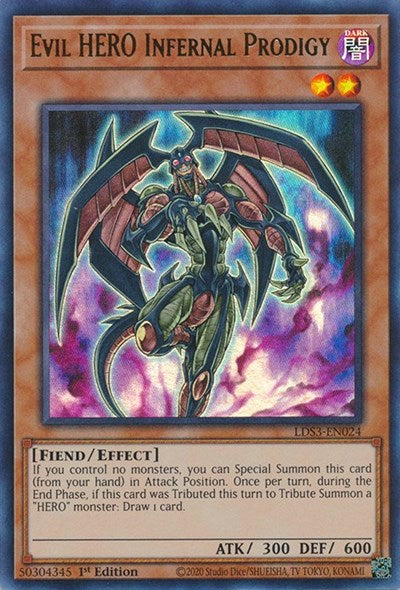 Evil HERO Infernal Prodigy (LDS3-EN024) [Legendary Duelists: Season 3]