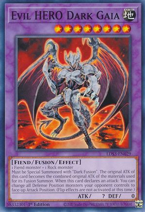 Evil HERO Dark Gaia (LDS3-EN029) - Legendary Duelists: Season 3 1st Edition