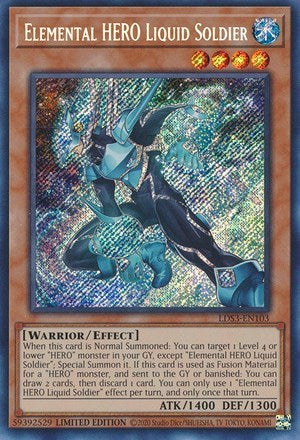 Elemental HERO Liquid Soldier (LDS3-EN103) [Legendary Duelists: Season 3]