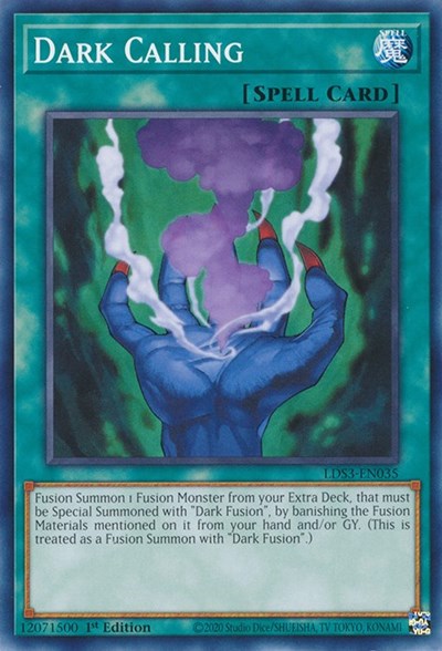 Dark Calling (LDS3-EN035) [Legendary Duelists: Season 3]