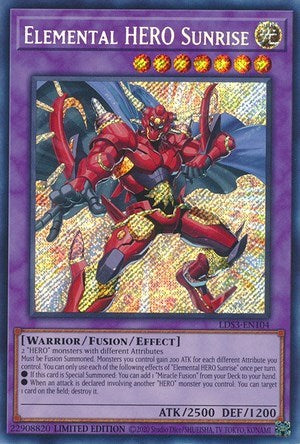 Elemental HERO Sunrise (LDS3-EN104) [Legendary Duelists: Season 3]