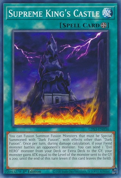 Supreme King's Castle (LDS3-EN036) [Legendary Duelists: Season 3]