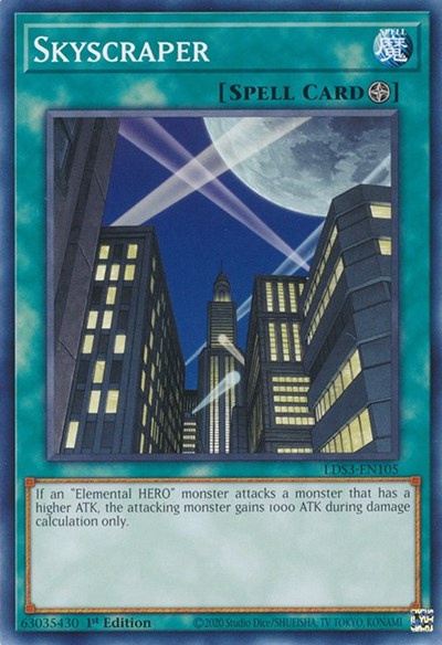 Skyscraper (LDS3-EN105) [Legendary Duelists: Season 3]
