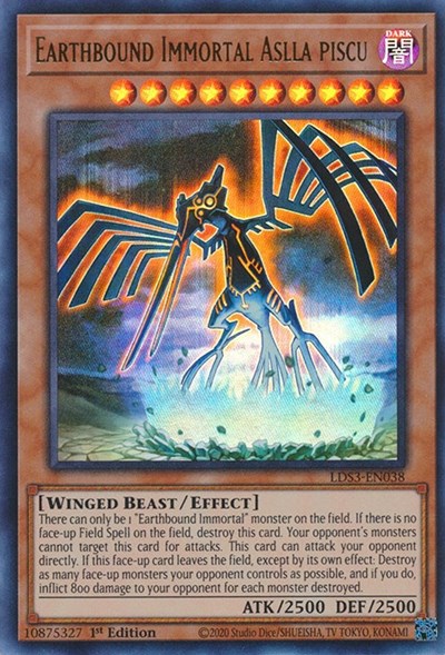 Earthbound Immortal Aslla Piscu (LDS3-EN038) [Legendary Duelists: Season 3]