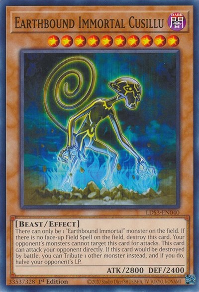 Earthbound Immortal Cusillu (LDS3-EN040) [Legendary Duelists: Season 3]