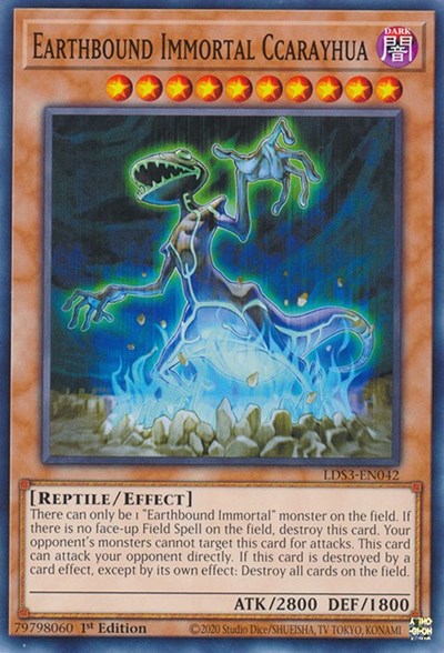 Earthbound Immortal Ccarayhua (LDS3-EN042) [Legendary Duelists: Season 3]