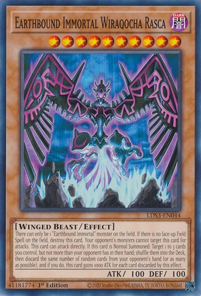 Earthbound Immortal Wiraqocha Rasca (LDS3-EN044) [Legendary Duelists: Season 3]