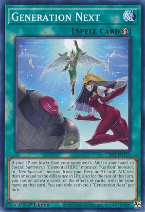 Generation Next (LDS3-EN113) - Legendary Duelists: Season 3 1st Edition