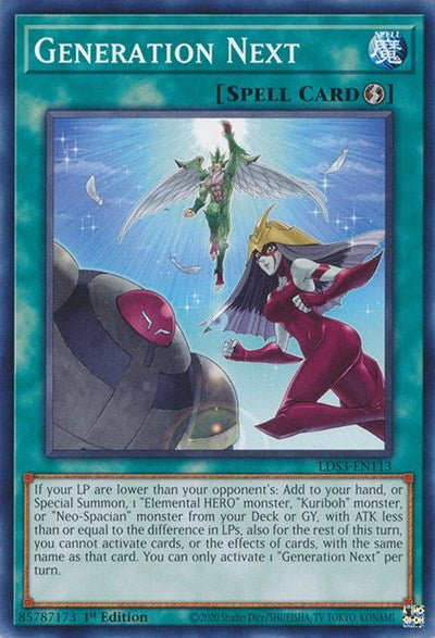 Generation Next (LDS3-EN113) [Legendary Duelists: Season 3]