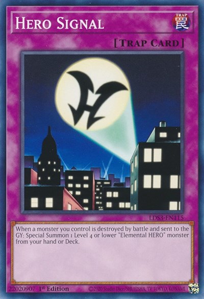 Hero Signal (LDS3-EN115) [Legendary Duelists: Season 3]
