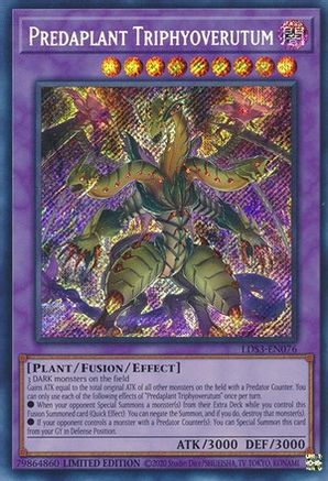 Predaplant Triphyoverutum (LDS3-EN076) - Legendary Duelists: Season 3 Limited