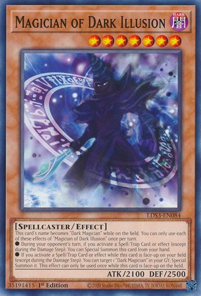 Magician of Dark Illusion (LDS3-EN084) [Legendary Duelists: Season 3]