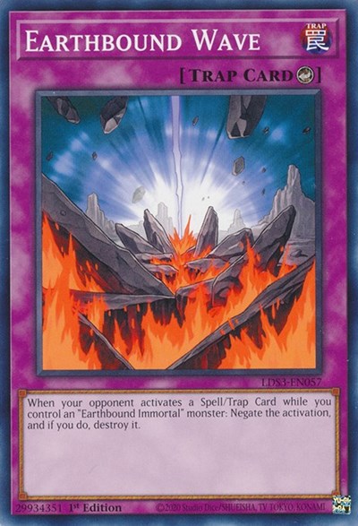 Earthbound Wave (LDS3-EN057) [Legendary Duelists: Season 3]