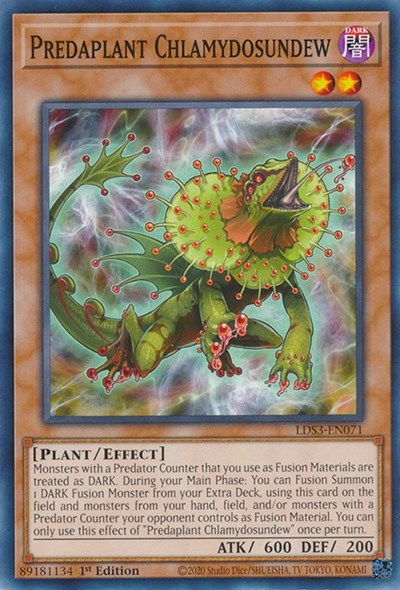 Predaplant Chlamydosundew (LDS3-EN071) [Legendary Duelists: Season 3]