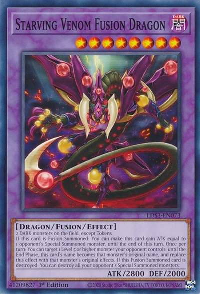 Starving Venom Fusion Dragon (LDS3-EN073) [Legendary Duelists: Season 3]