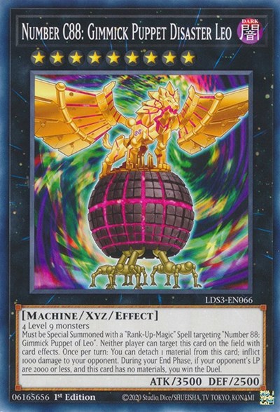Number C88: Gimmick Puppet Disaster Leo (LDS3-EN066) [Legendary Duelists: Season 3]