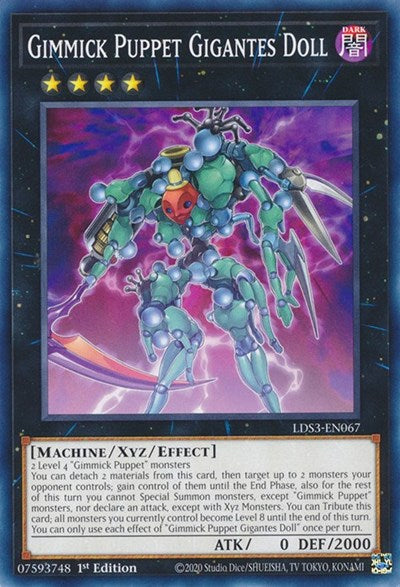 Gimmick Puppet Gigantes Doll (LDS3-EN067) [Legendary Duelists: Season 3]