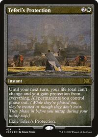 Teferi's Protection (Foil Etched) (424) [Double Masters 2022]