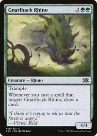 Gnarlback Rhino (148) [Double Masters 2022]