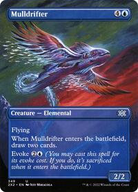 Mulldrifter (Borderless) (349) [Double Masters 2022]