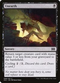 Unearth (96) [Double Masters 2022]