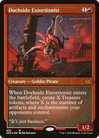 Dockside Extortionist (Foil Etched) (452) [Double Masters 2022]
