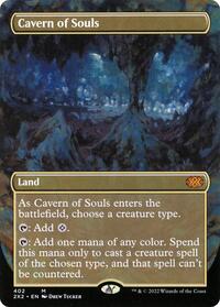 Cavern of Souls (Borderless) (402) [Double Masters 2022]