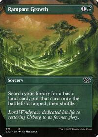 Rampant Growth (Borderless) (371) [Double Masters 2022]