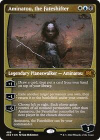Aminatou, the Fateshifter (Foil Etched) (468) [Double Masters 2022]