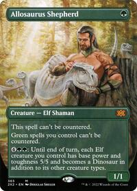 Allosaurus Shepherd (Borderless) (365) [Double Masters 2022]