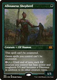 Allosaurus Shepherd (Foil Etched) (457) [Double Masters 2022]