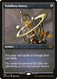 Vedalken Orrery (Foil Etched) (568) [Double Masters 2022]