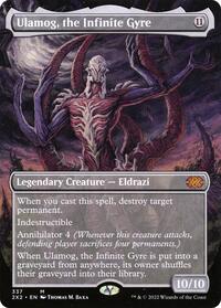 Ulamog, the Infinite Gyre (Borderless) (337) [Double Masters 2022]