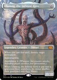 Ulamog, the Infinite Gyre (Textured Foil) (577) [Double Masters 2022]