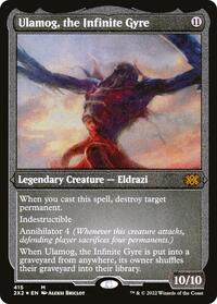 Ulamog, the Infinite Gyre (Foil Etched) (415) [Double Masters 2022]
