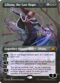 Liliana, the Last Hope (Textured Foil) (573) [Double Masters 2022]