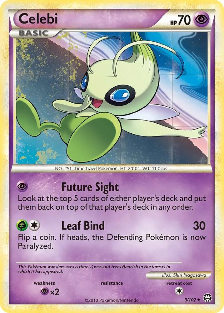 Celebi - 3/102 (Non-Holo Movie Exclusive) (3/102) [Triumphant]
