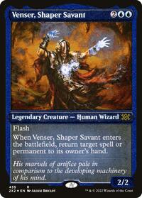 Venser, Shaper Savant (Foil Etched) (435) [Double Masters 2022]