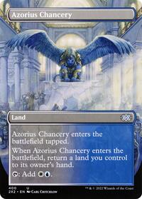 Azorius Chancery (Borderless) (400) [Double Masters 2022]