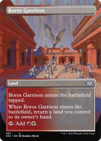 Boros Garrison (Borderless) (401) [Double Masters 2022]