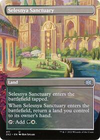 Selesnya Sanctuary (Borderless) (411) [Double Masters 2022]