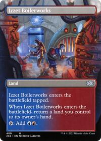 Izzet Boilerworks (Borderless) (408) [Double Masters 2022]