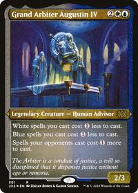 Grand Arbiter Augustin IV (Foil Etched) (501) [Double Masters 2022]
