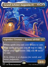 Grand Arbiter Augustin IV (Borderless) (379) [Double Masters 2022]